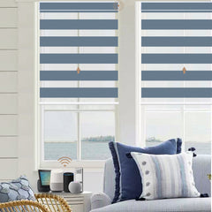 Kincmo Motorized Zebra Shades 95% Blackout - Gabriel