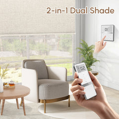 Kincmo Motorized Dual Shades