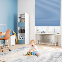Kincmo 100% Blackout Motorized Double-Cell Cellular Shades
