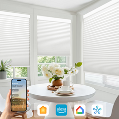 Kincmo 100% Blackout Motorized Cellular Shades