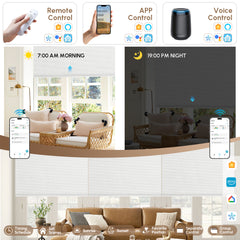 Kincmo Motorized Roller Shades 100% Blackout - Dreamy