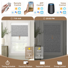 Kincmo Motorized Dual Shades