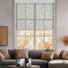 Kincmo Motorized Light Filtering Roller Shades 75% Blackout - Mist