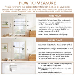 Kincmo No Drill Motorized Roller Shades 100% Blackout - Elegant