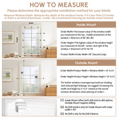 Kincmo No Drill Motorized Roller Shades 100% Blackout - Classic