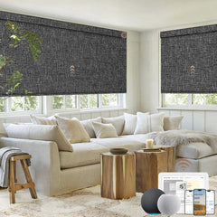 Kincmo Motorized Roller Shades 100% Blackout - Classic