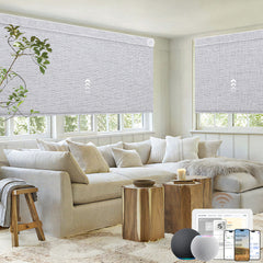 Kincmo Motorized Roller Shades 100% Blackout - Classic