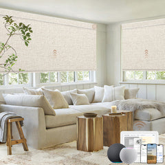 Kincmo Motorized Roller Shades 100% Blackout - Classic