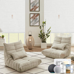 Kincmo Motorized Roller Shades 100% Blackout - Dreamy