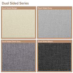 Kincmo 100% Blackout Motorized Roller Shades - All Series