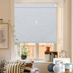 Kincmo Motorized Roller Shades 100% Blackout - Elegant