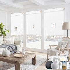 Kincmo Motorized Roller Shades 100% Blackout - Groove