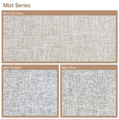 Kincmo Motorized Roller Shades 100% Blackout - Mist