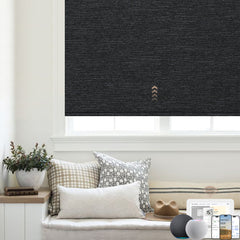 Kincmo No Drill Motorized Roller Shades 100% Blackout - Starscape