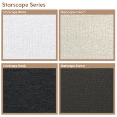 Kincmo Motorized Roller Shades 100% Blackout - Starscape