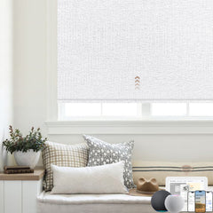 Kincmo No Drill Motorized Roller Shades 100% Blackout - Starscape