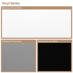 Kincmo Motorized Roller Shades 100% Blackout - WaterProof Vinyl