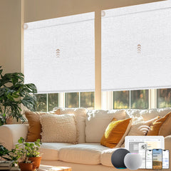 Kincmo Motorized Roller Shades 100% Blackout - Starscape