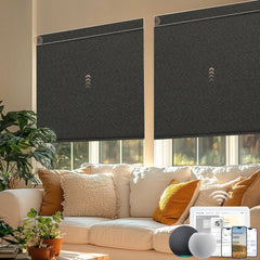 Kincmo Motorized Roller Shades 100% Blackout - Starscape