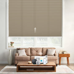 Kincmo Light Filtering Motorized Double-Cell Cellular Shades