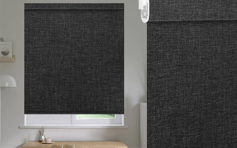 No Drill motorized roller shades