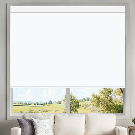 Kincmo Motorized UV Protection Solar Shades 0%/1%/3%/5% Openness