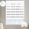 Kincmo No Drill Cordless Zebra Shades 100% Blackout - Gentle