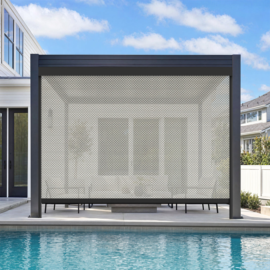 Kincmo Motorized Zipper Track Windproof & Smart Outdoor Screens
