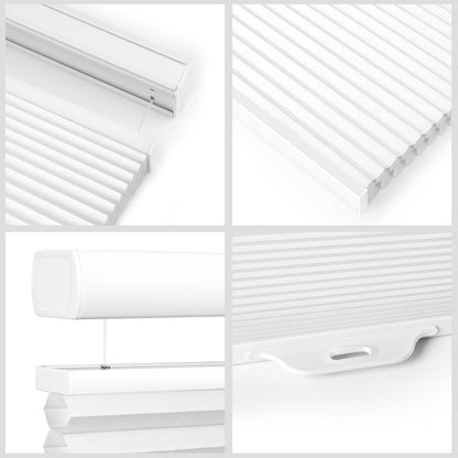 Kincmo Cordless Top Down Bottom Up Cellular Shades, 100% Blackout