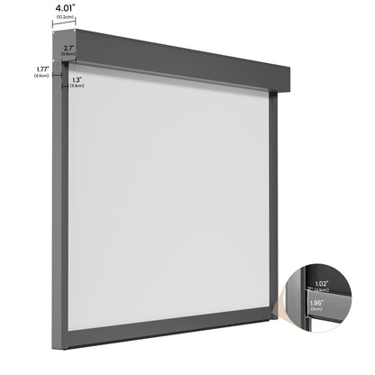 Kincmo Motorized Zipper Track Windproof & Smart Outdoor Screens