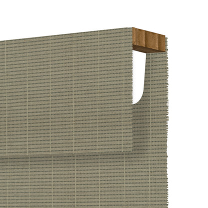 Kincmo Motorized Woven Wood Shades 50%/70%/100% Blackout - Organic Texture