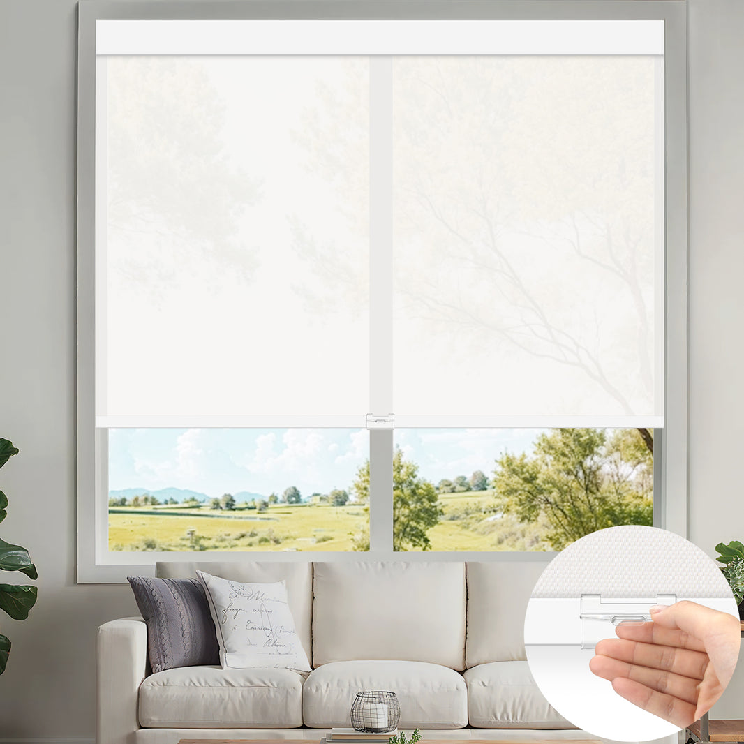 Kincmo Cordless UV Protection Solar Shades 1%/3%/5% Openness