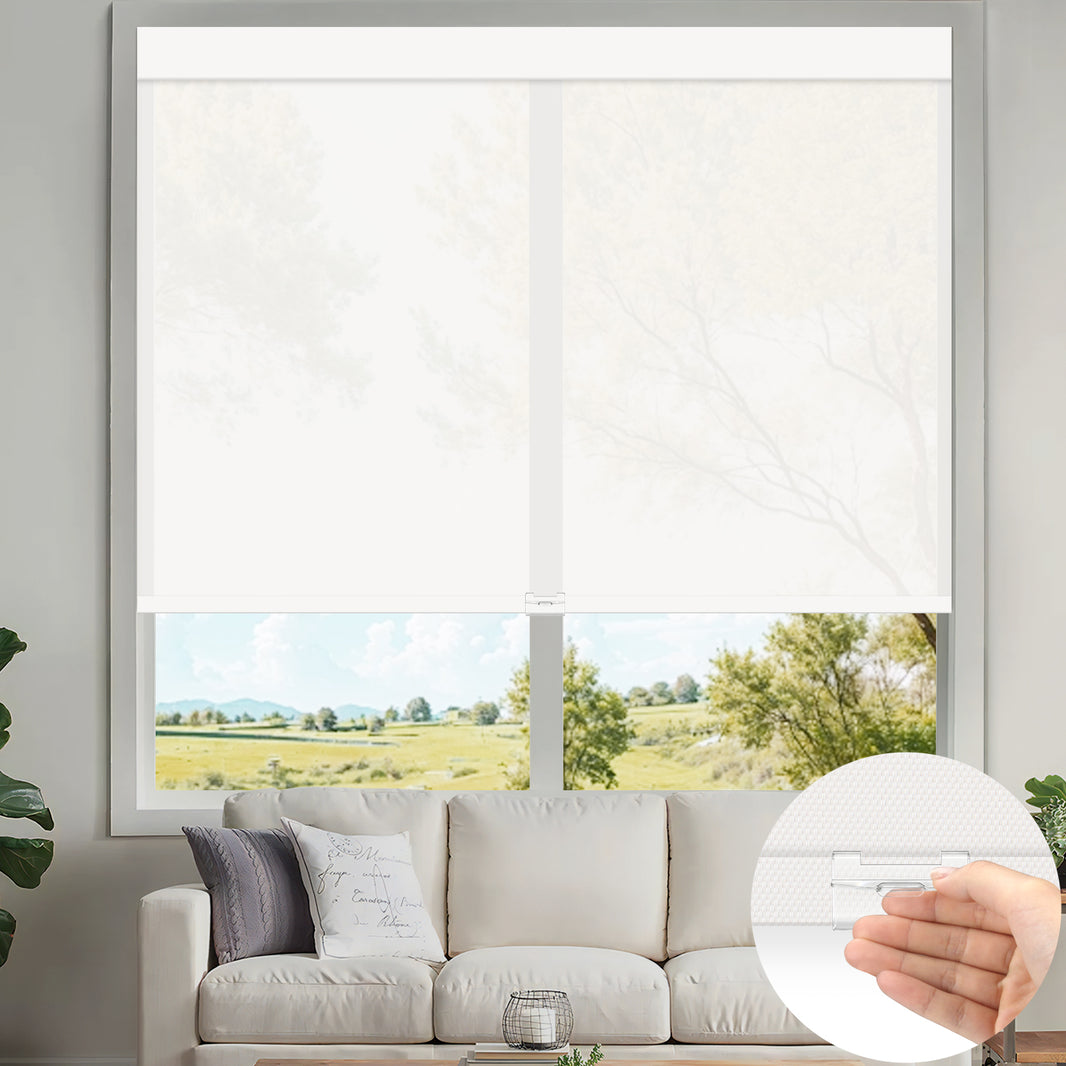 Kincmo Cordless UV Protection Solar Shades 0%/1%/3%/5% Openness