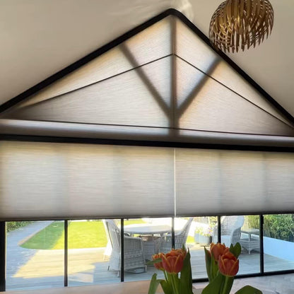 Kincmo Motorized Triangle Cellular Shades