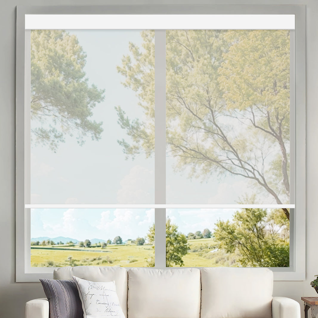 Kincmo Motorized UV Protection Solar Shades 1%/3%/5% Openness