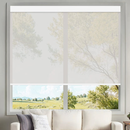 Kincmo Motorized UV Protection Solar Shades 1%/3%/5% Openness