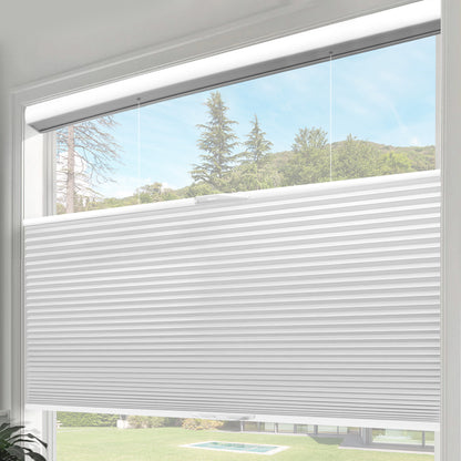 Kincmo Cordless Top Down Bottom Up Cellular Shades, 100% Blackout