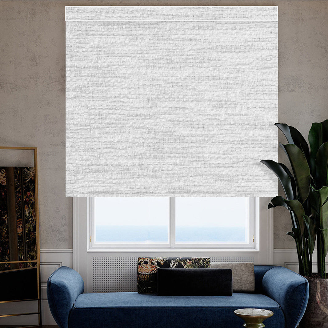 Kincmo Motorized Roller Shades 100% Blackout - Aqua Waves