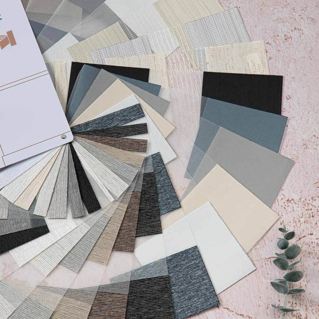 Kincmo Zebra Shade Fabric Swatches