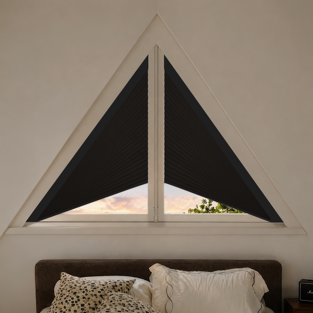 Kincmo Motorized Triangle Cellular Shades