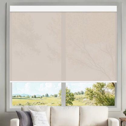 Kincmo Motorized UV Protection Solar Shades 1%/3%/5% Openness