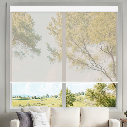 Kincmo Motorized UV Protection Solar Shades 1%/3%/5% Openness