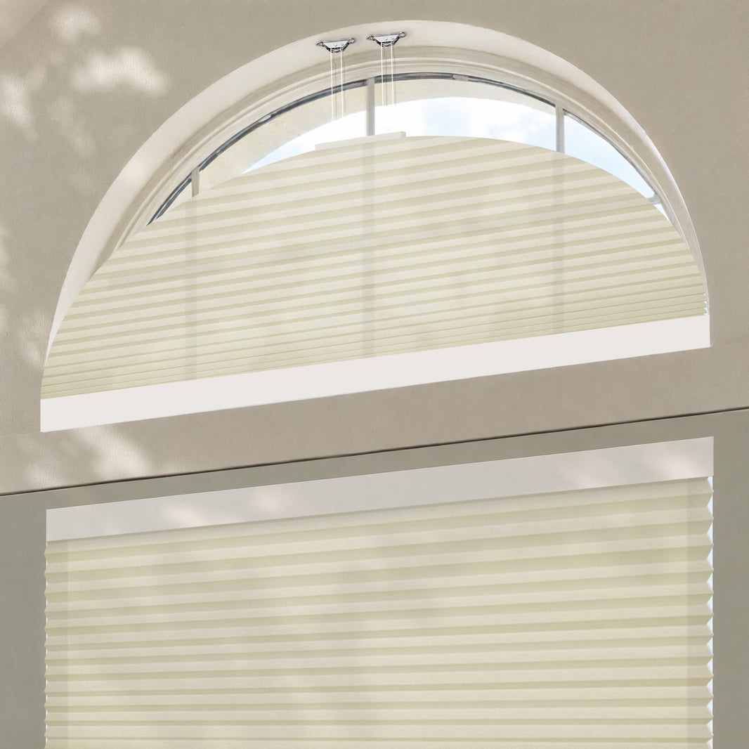 Kincmo Motorized Arched Cellular Shades