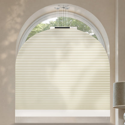 Kincmo Motorized Elongated Arched Cellular Shades