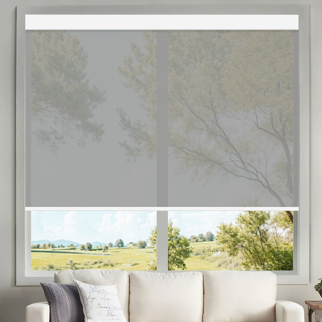 Kincmo Motorized UV Protection Solar Shades 1%/3%/5% Openness