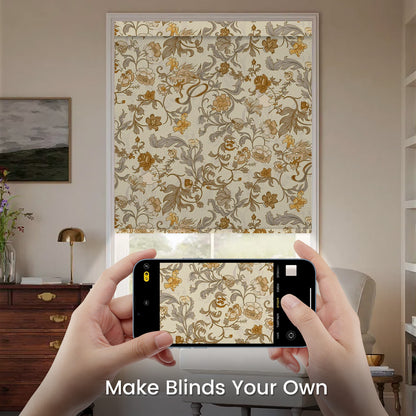 Kincmo Custom Printed Motorized Roller Shades