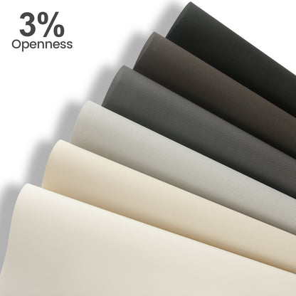 Kincmo Motorized Outdoor Shades 1%/3%/5% Openness