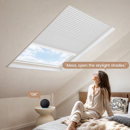 Kincmo Motorized Skylight Cellular Shades