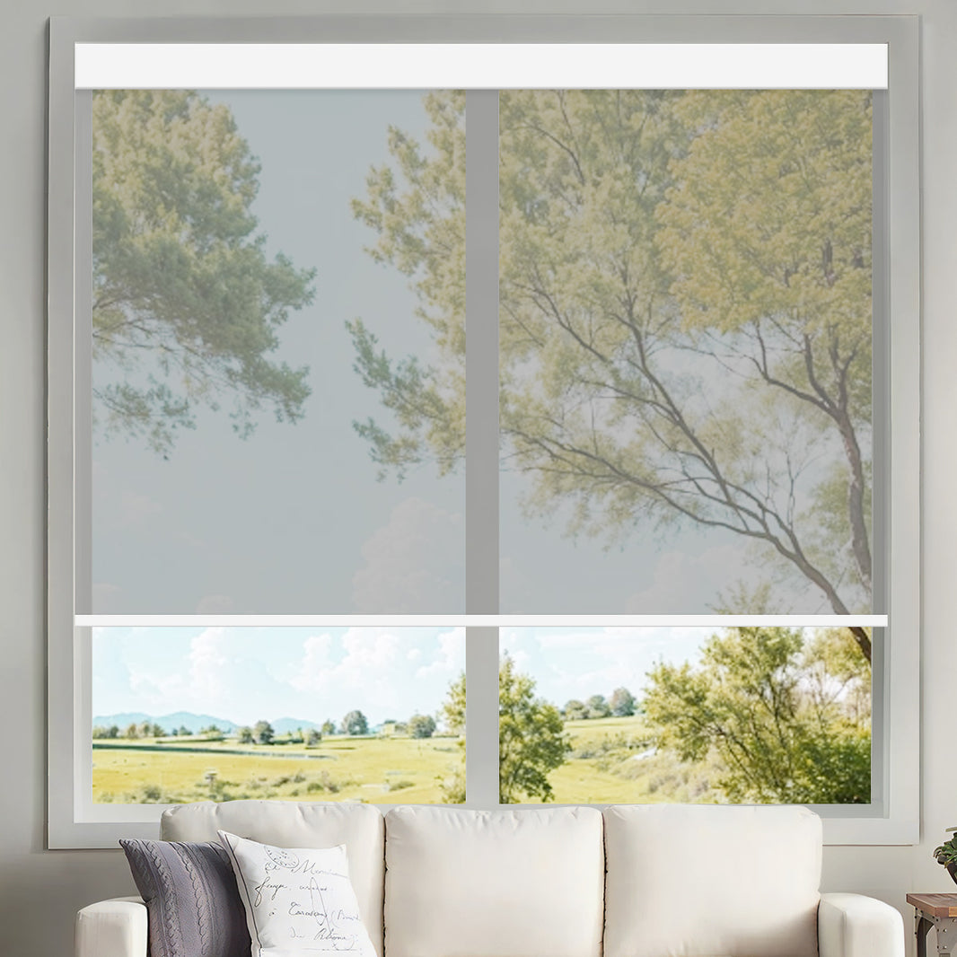 Kincmo Motorized UV Protection Solar Shades 1%/3%/5% Openness