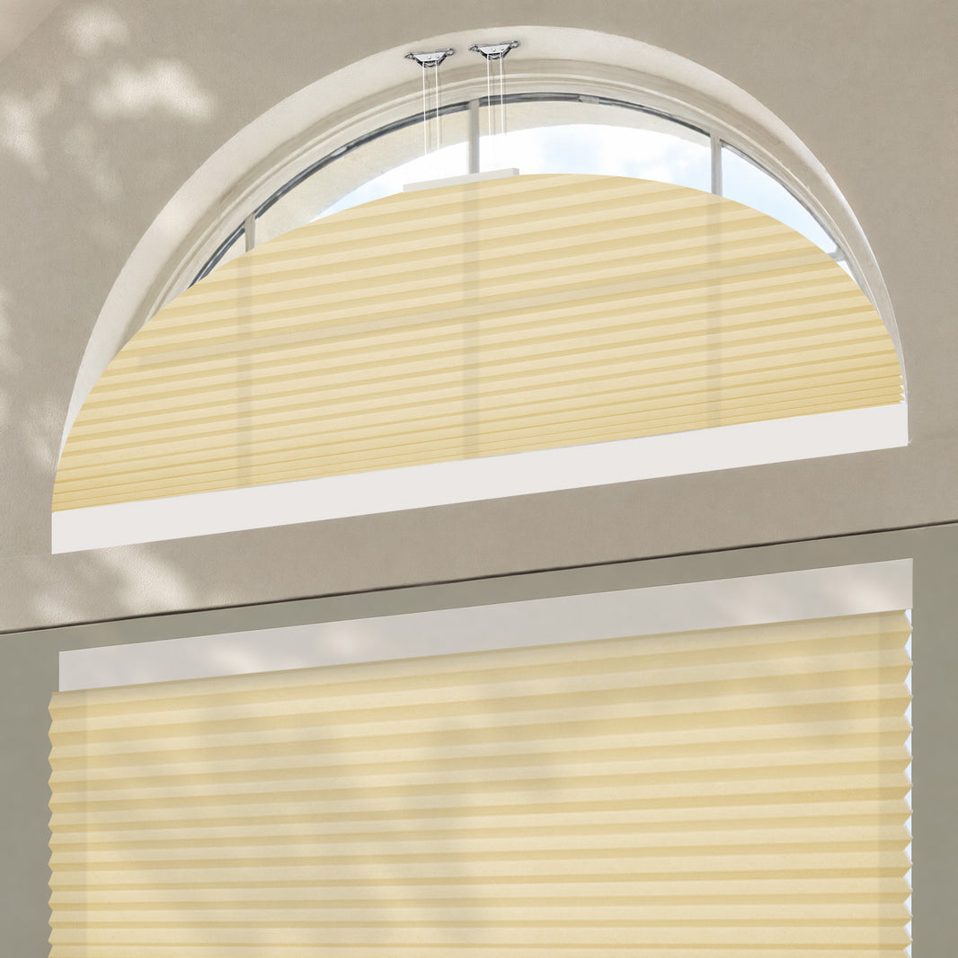 Kincmo Motorized Arched Cellular Shades
